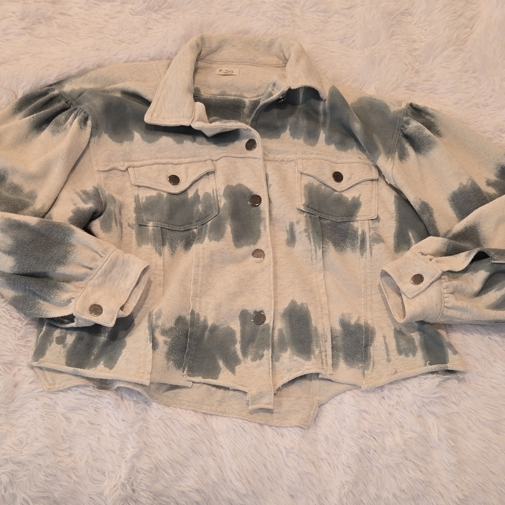 POL Tie-Dye Jacket Large